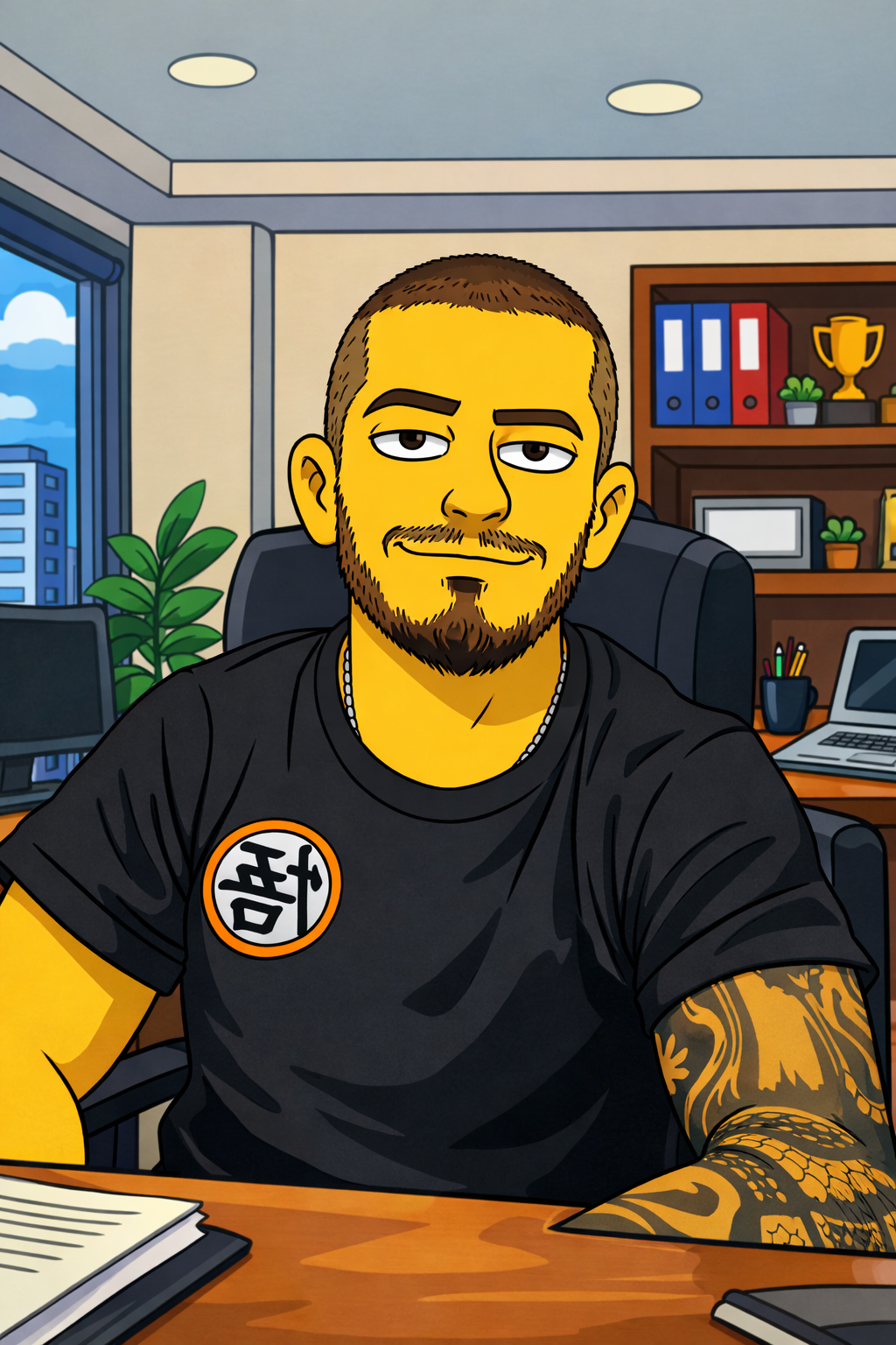 Avatar corporativo anime